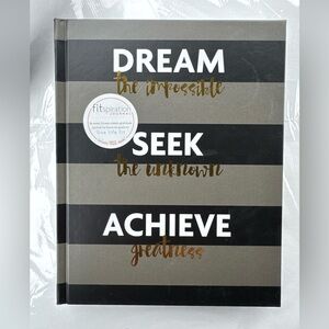 Fitlosophy Fitspiration Journal Dream Seek Achieve New